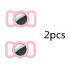 2pcs Pet Silicone Protective Case Dog Cat Collar Loop For Apple Airtags Cover For Air Tags Locator Tracker Anti-lost Device New